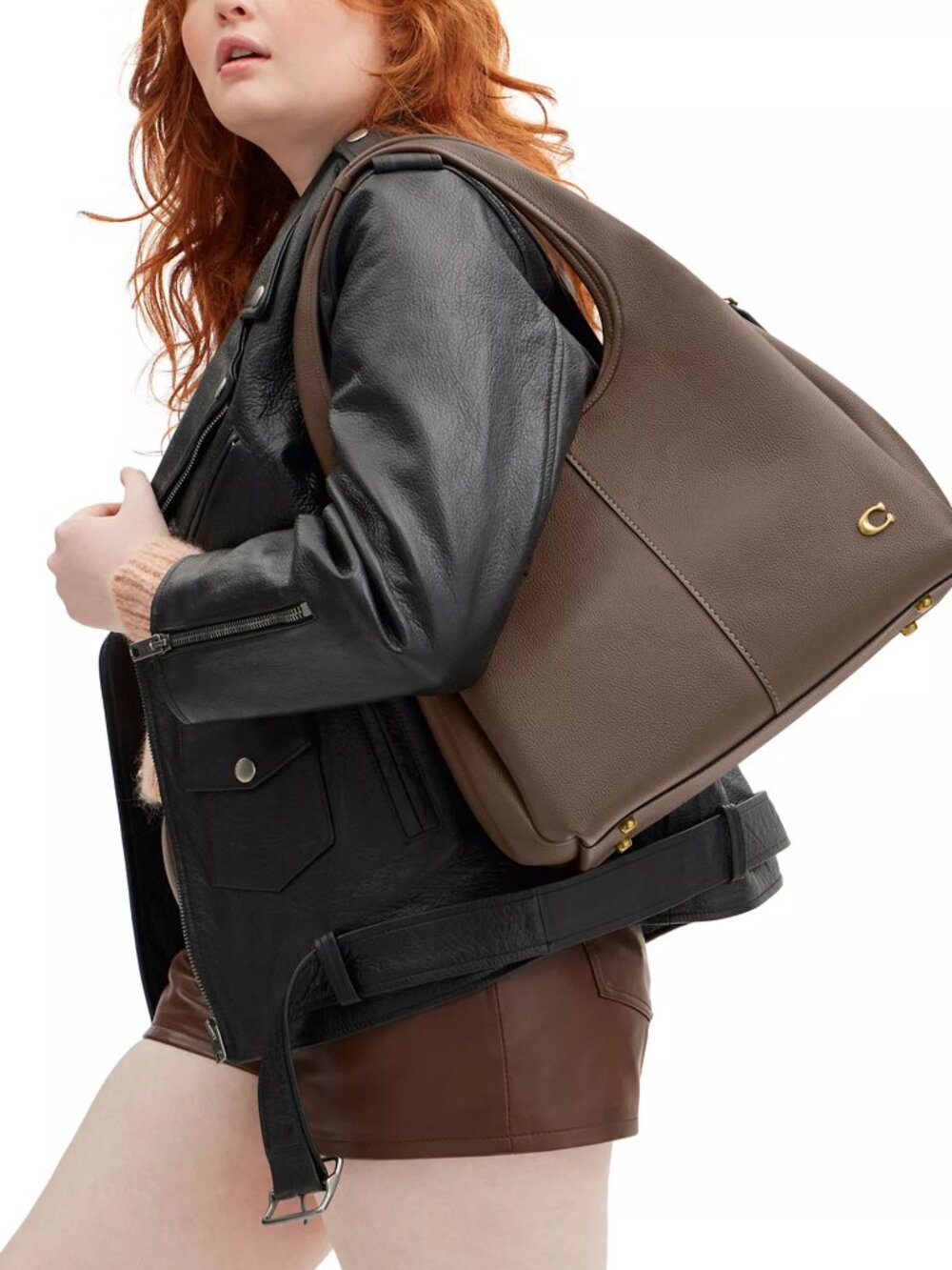 Lana Medium Pebble Leather Shoulder Bag - Picture 3 of 4